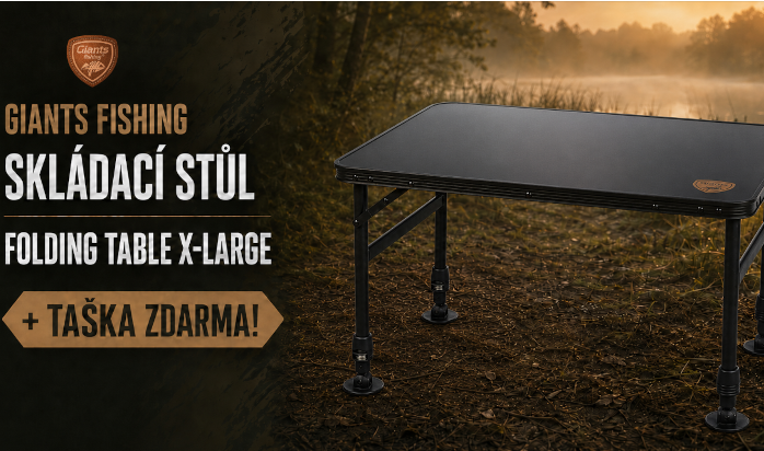 Giants Fishing Folding Table X-large