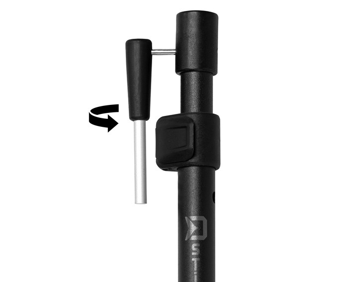 DELPHIN Vidlička zavrtávací D-Stick 60-95cm