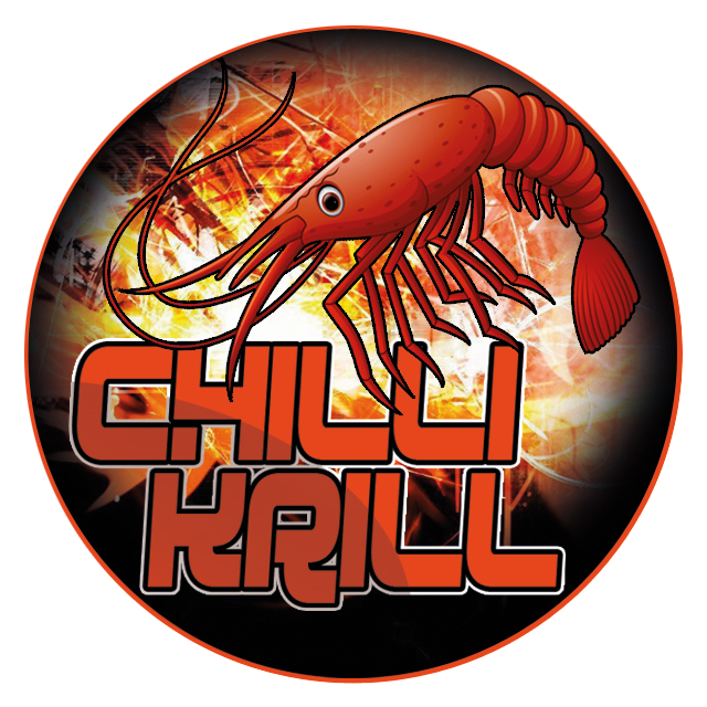 BLACK CARP Boilies Chilli Krill 1kg 20mm