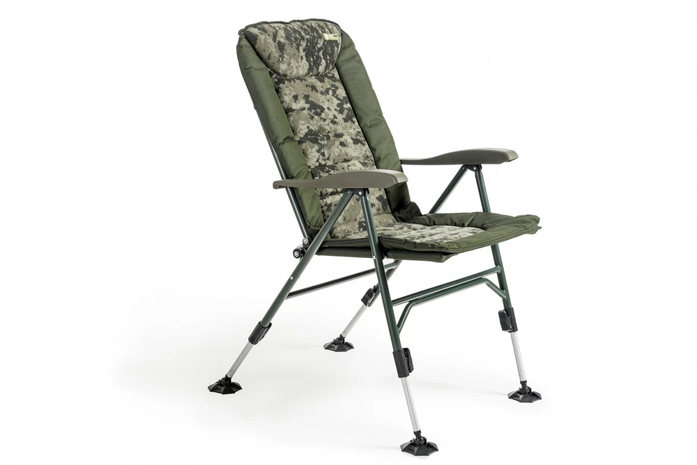 AKCE MIVARDI Křeslo CamoCODE Quattro + transportní taška CamoCode Q