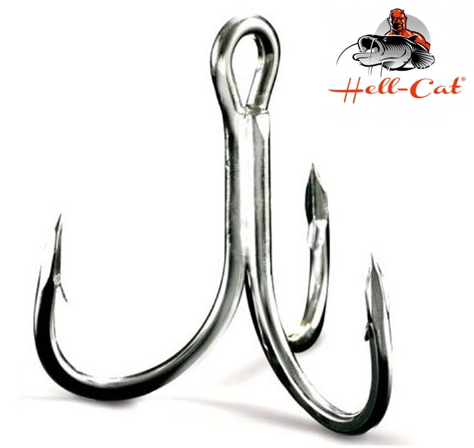 HELL-CAT Trojháček 6X Strong 5ks #2/0