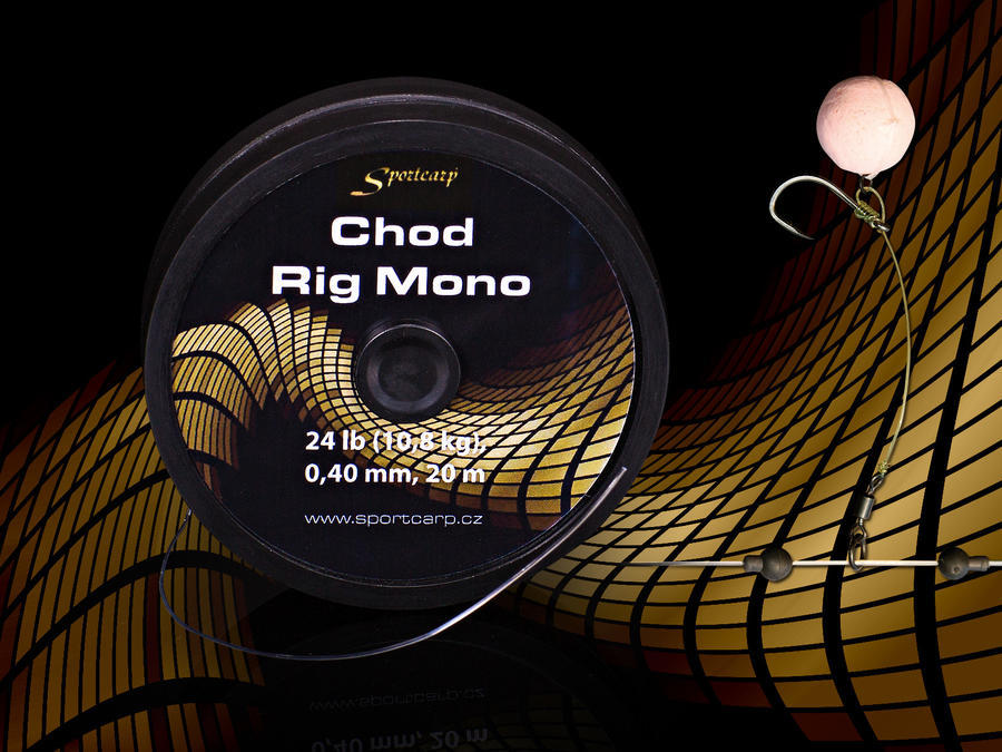 SPORTCARP Tuhý návazcový materiál Chod Rig Mono 20m 0,40mm