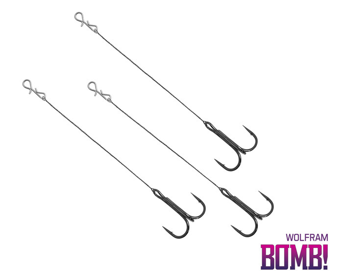 DELPHIN BOMB! Twisto RIGS Wolfram 3ks #4 10cm