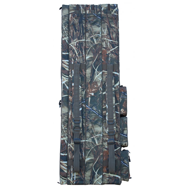 SURETTI Obal na pruty tříkomorový CAMO 155cm