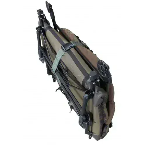 AKCE ZFISH Lehátko Camo Condor Bedchair 8leg + spací pytel Hoogan 5 Season + transportní taška