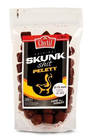 CHYTIL Pelety s dírou Skunk 250g 14mm