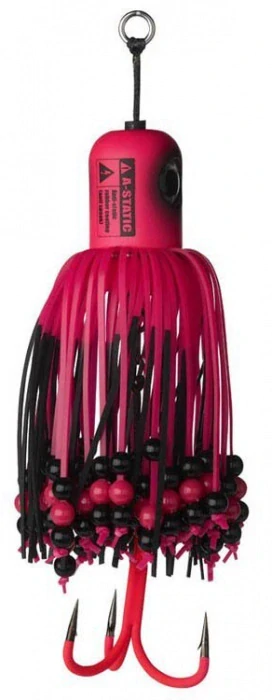 MADCAT Chobotnice A-Static Clonk Teaser Fluo Pink UV 100g