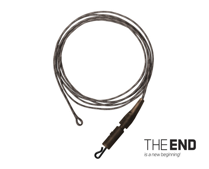 DELPHIN Návazec The End Leadcore + PIN Clip / 3ks