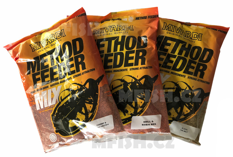 MIVARDI Method Feeder Mix Cherry&Fish protein 1kg