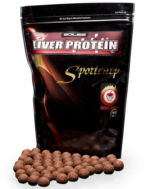SPORTCARP Boilies Liver Protein Chilli Fruit 800g 24mm