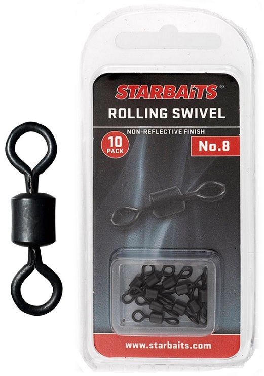 STARBAITS Obratlík Rolling Swivel 10ks #8