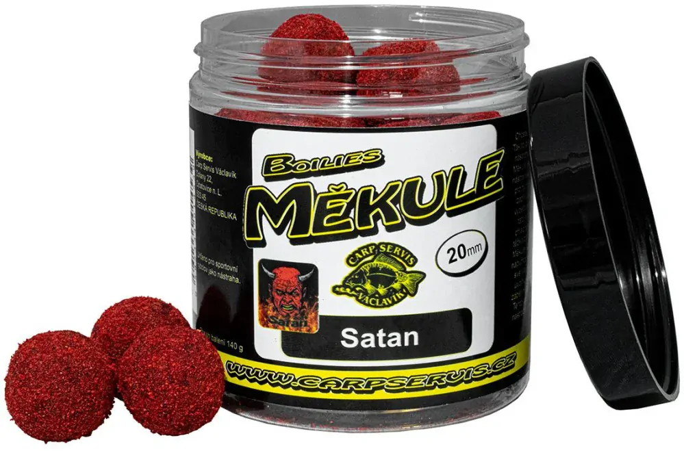 CARP SERVIS VÁCLAVÍK Boilies Měkule Satan 140g 20mm