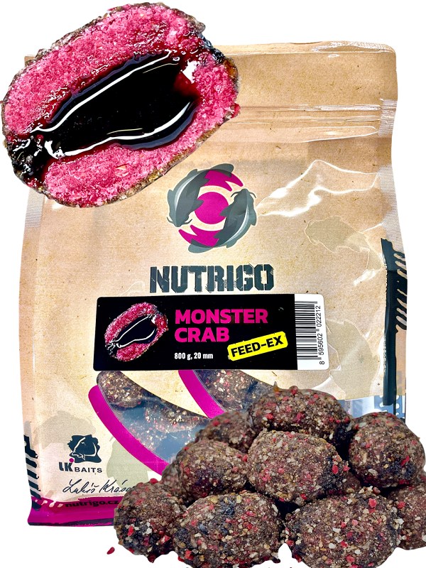 LK BAITS Nutrigo FEED-EX Monster Crab 800g 20mm
