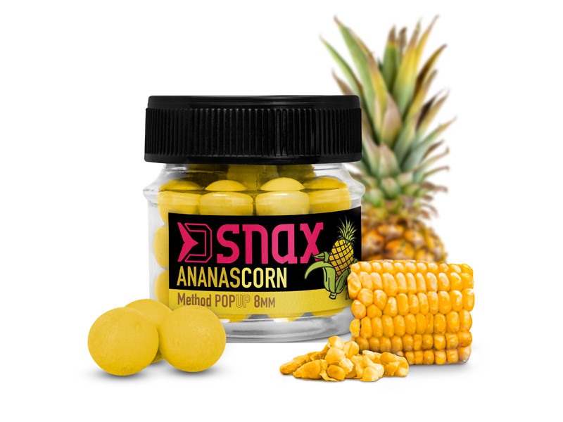 DELPHIN Nástraha D SNAX POP Kukuřice Ananas 10mm 20g