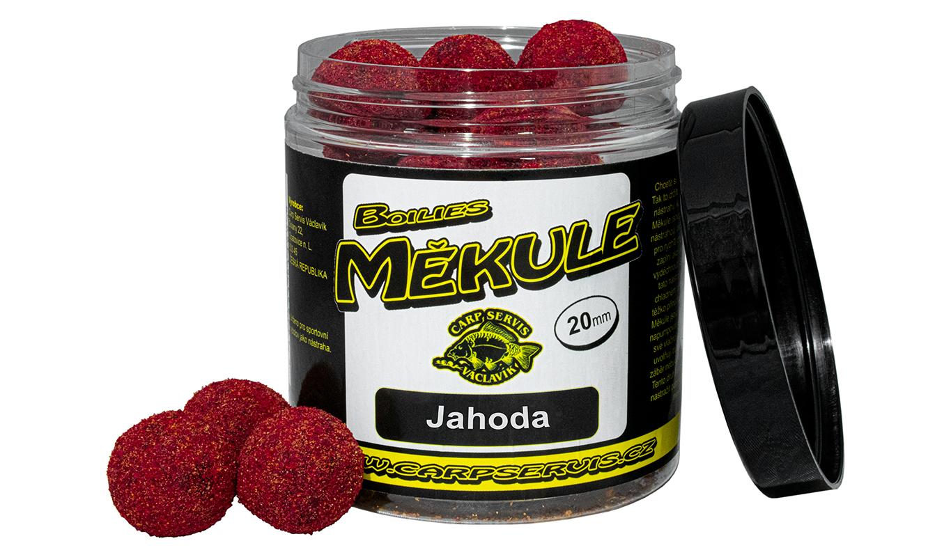 CARP SERVIS VÁCLAVÍK Boilies Měkule Jahoda 140g 20mm