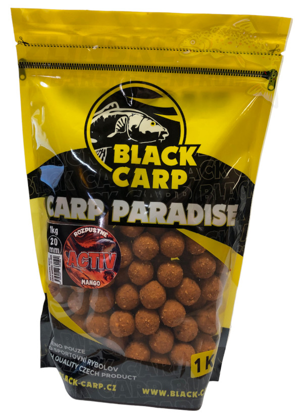 BLACK CARP Activ Boilies Mango 20mm 5kg