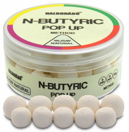 HALDORADO N-Butyric Pop Up Method N-Butyric Natural 9,11mm 30g