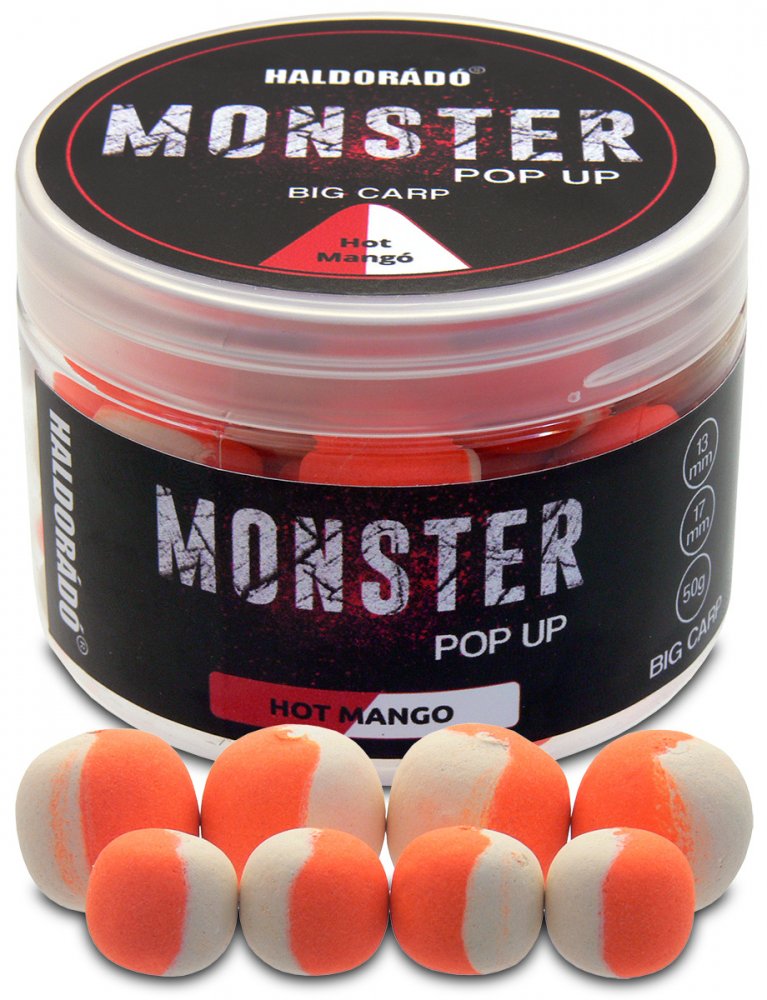 HALDORADO Monster Pop Up Big Carp Hot Mango 13,17mm 50g