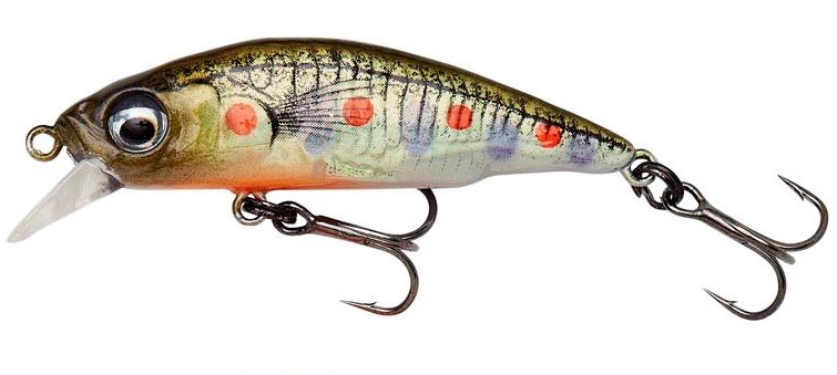 SAVAGE GEAR 3D Sticklebait Twitch Sinking Brown Trout Smolt 4,5cm 4g