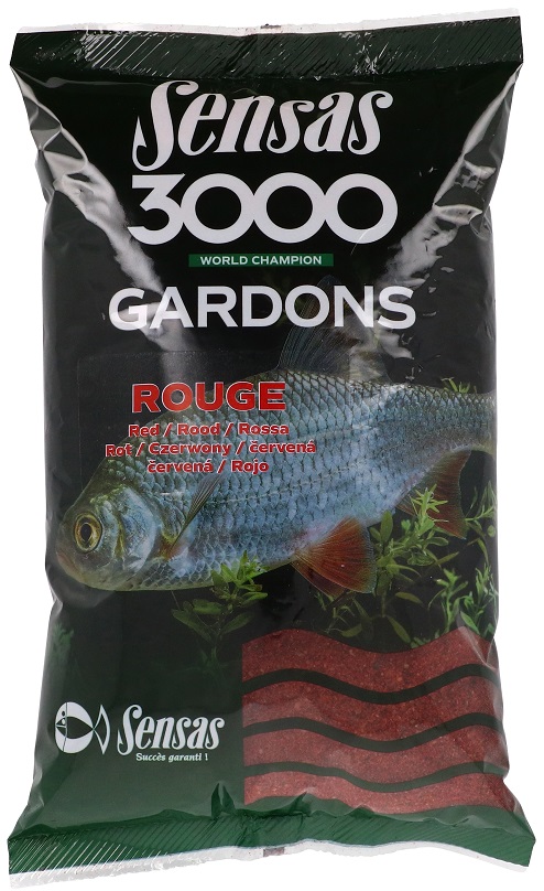 SENSAS Krmítková směs 3000 Classic Gardons Red 1kg