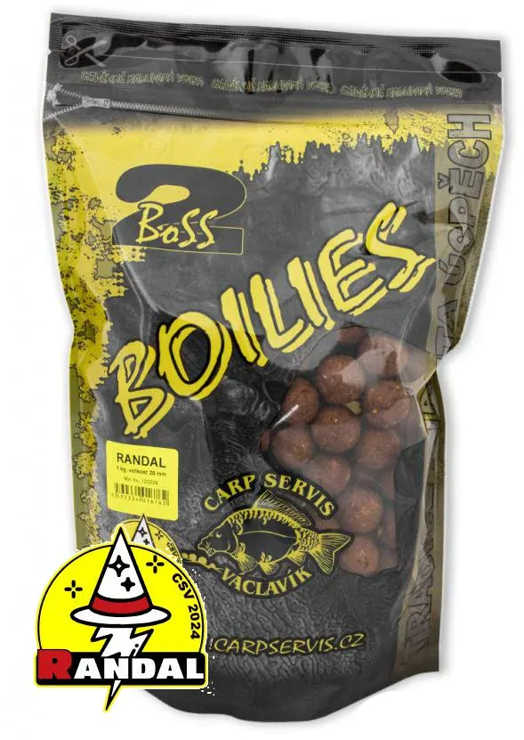 CARP SERVIS VÁCLAVÍK Boilies Boss2 Randal 1kg 25mm