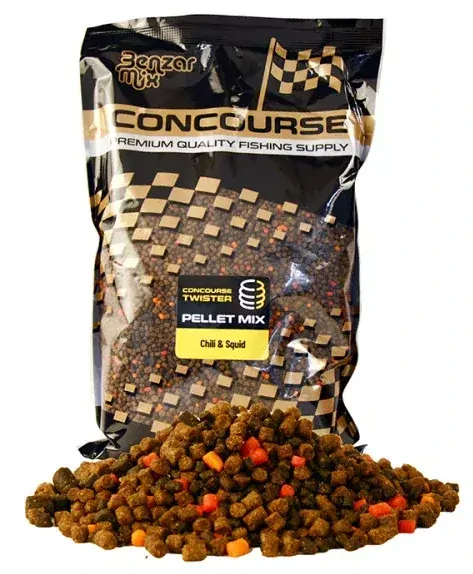 BENZAR MIX Concourse Twister Pellet Mix Chilli Squid 800g