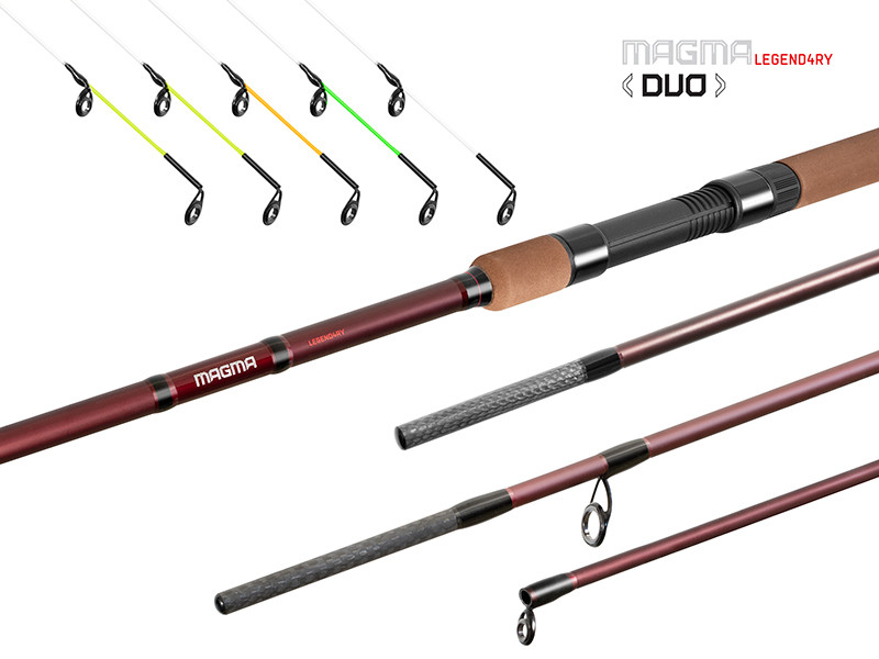 DELPHIN Prut Magma Legend4ry Duo 320-360cm 100g 3-díl