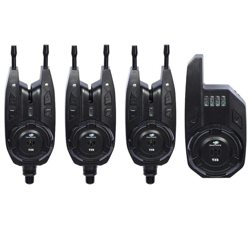 GIANTS FISHING Sada hlásičů Wireless Set TX5 3+1
