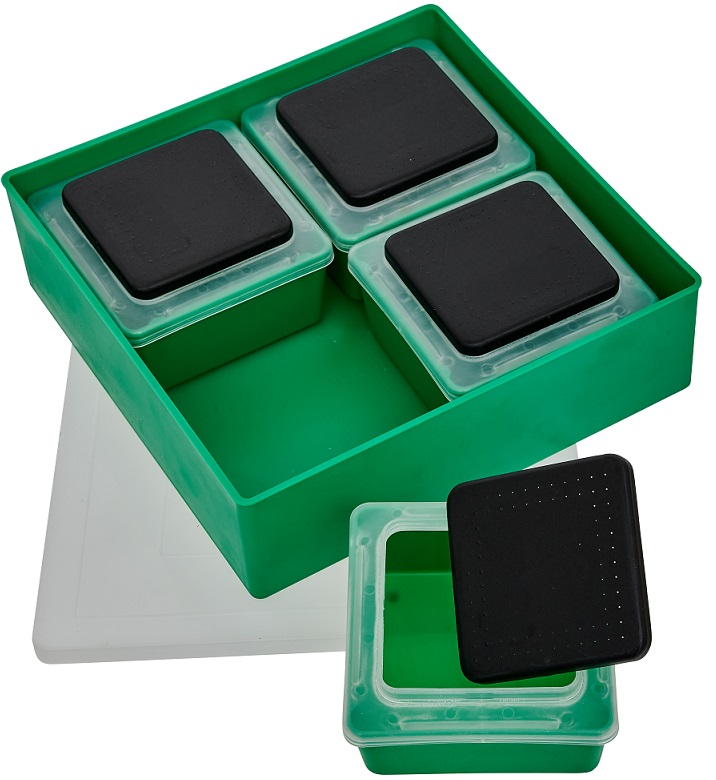 SENSAS Sada misek Competition 5v1 Square Boxes