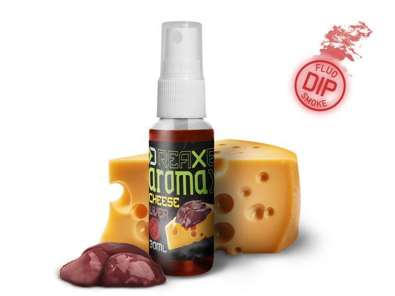 DELPHIN Dipovací sprej AromaX 30ml Sýr - játra