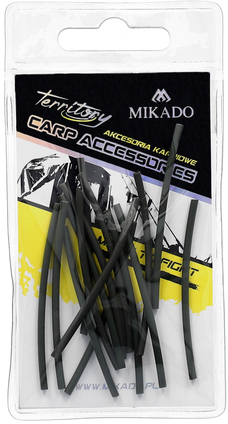 MIKADO Smrštovací hadička tmavě zelená 2.6x1.6mm 15ks