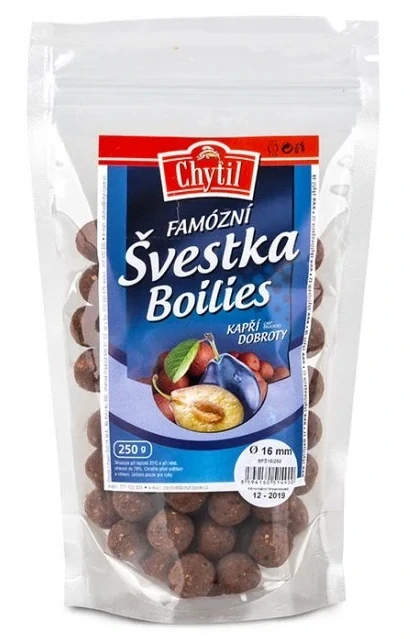 CHYTIL Boilies Famózní švestka 20mm 250g