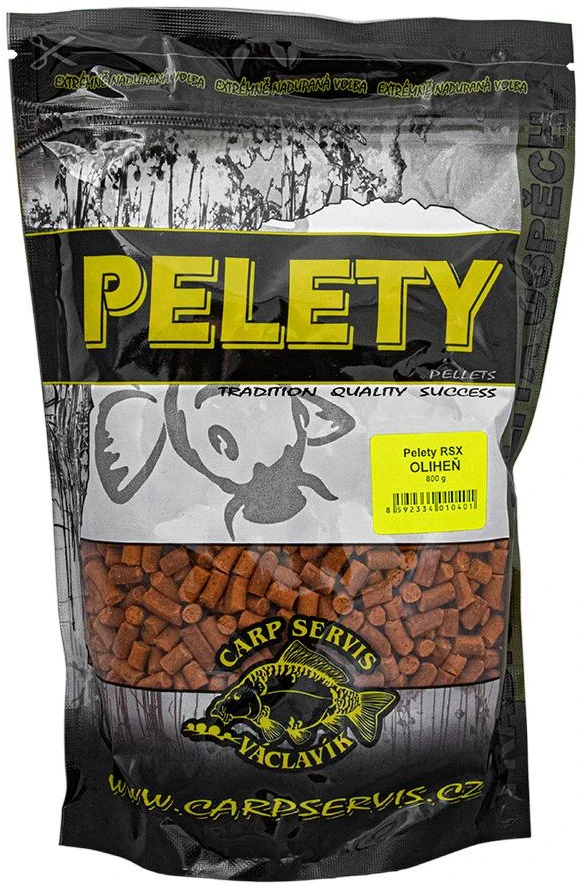 VÁCLAVÍK Pelety RSX Oliheň 800g 6mm