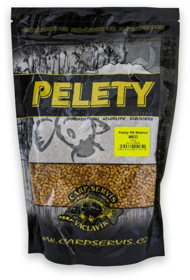 VÁCLAVÍK Pelety RS Method Med 700g 3-4mm