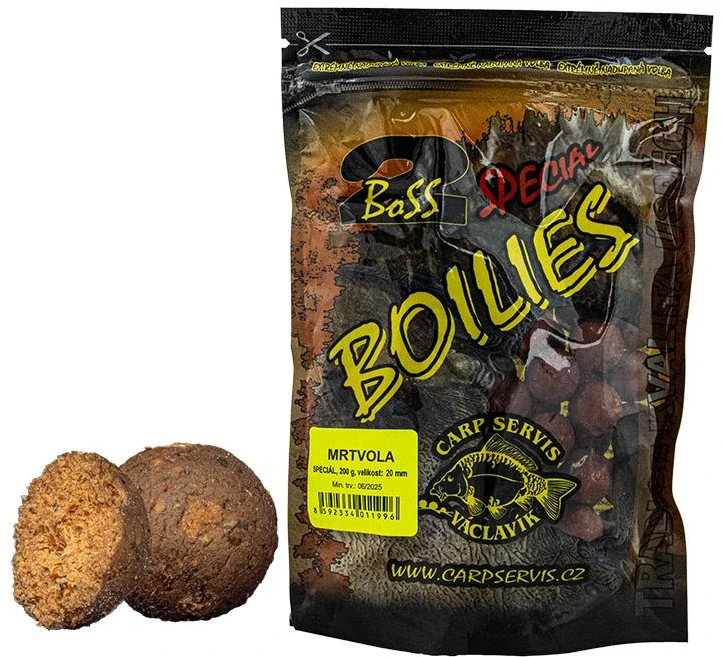 CARP SERVIS VÁCLAVÍK Boilies Boss2 SPECIÁL Mrtvola 200g 20mm