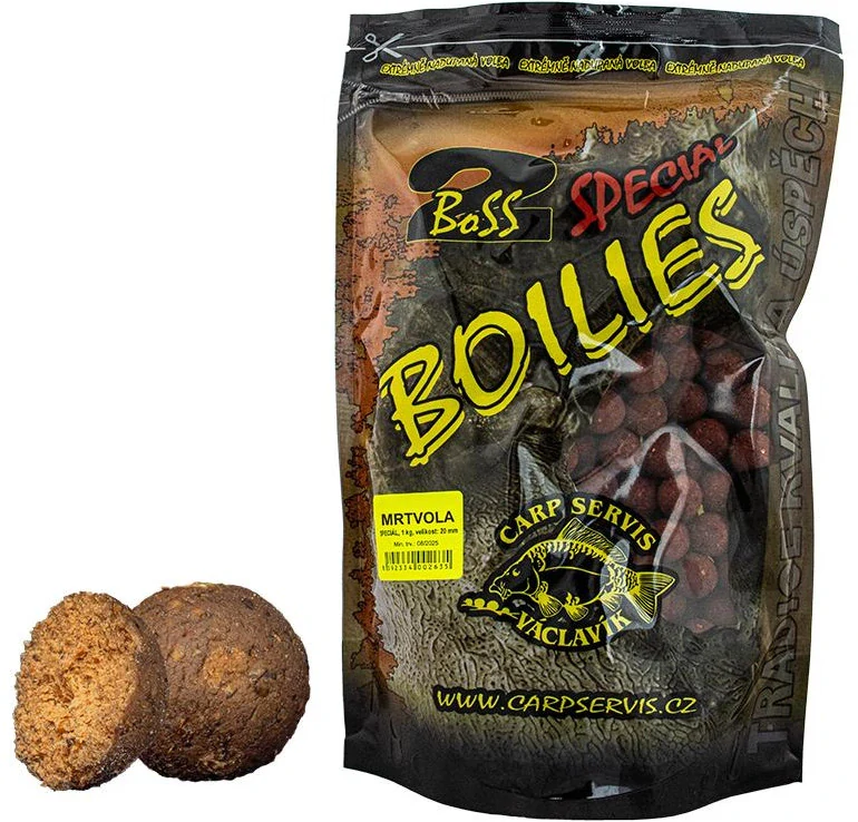 CARP SERVIS VÁCLAVÍK Boilies Boss2 SPECIÁL Mrtvola 1kg 20mm