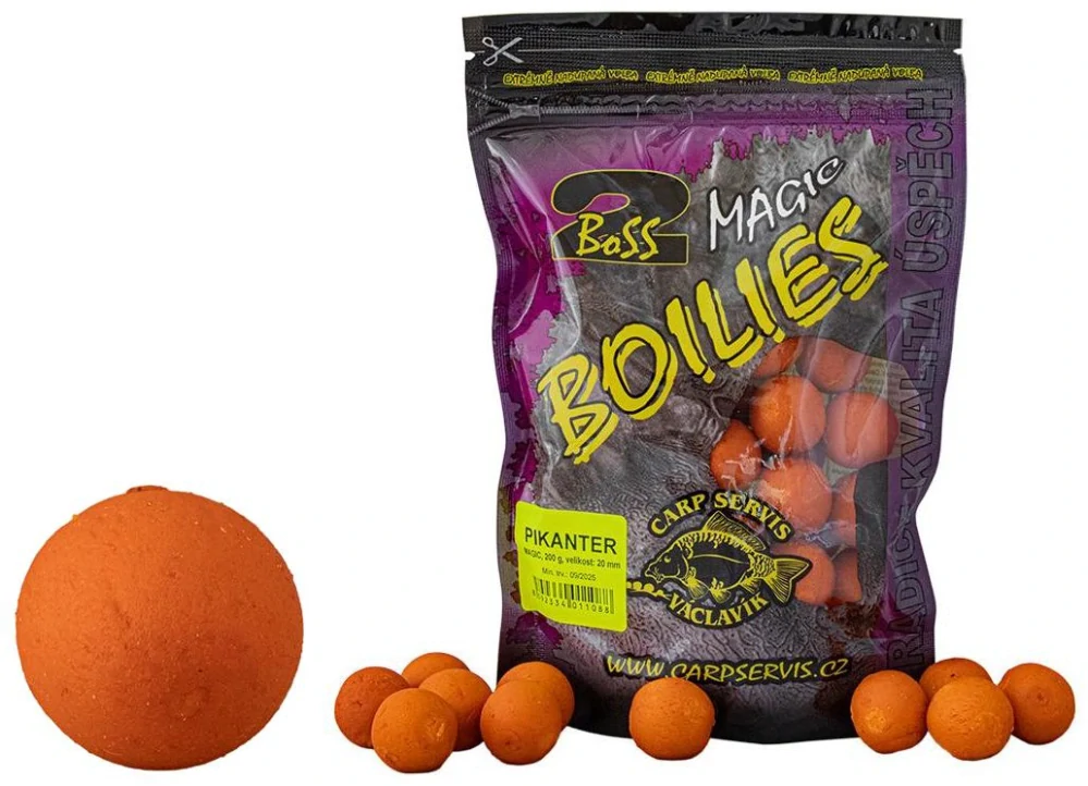 CARP SERVIS VÁCLAVÍK Boilies Boss2 MAGIC Pikanter 200g 20mm