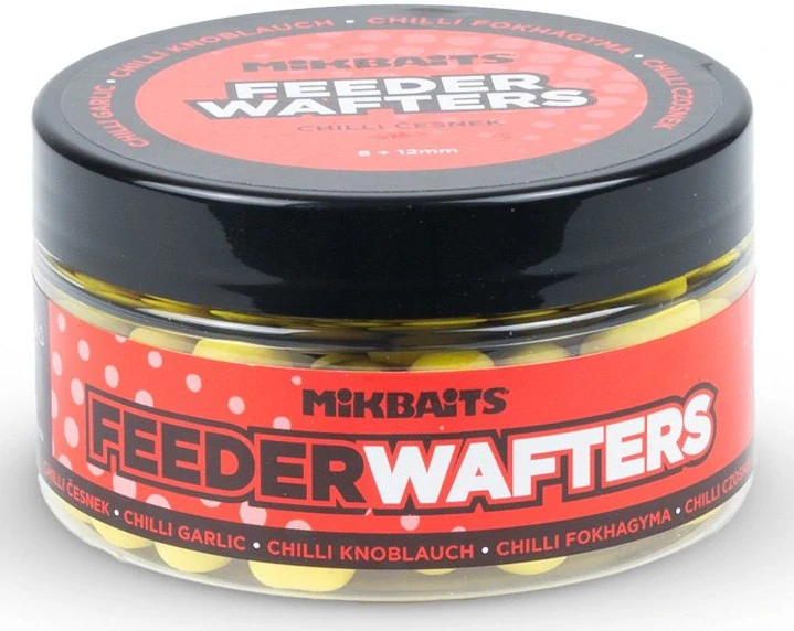 MIKBAITS Feeder Wafters Chilli Česnek 100ml 8+12mm