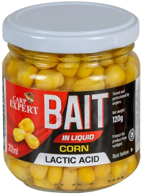 CARP EXPERT Kukuřice v nálevu Jahoda 212ml