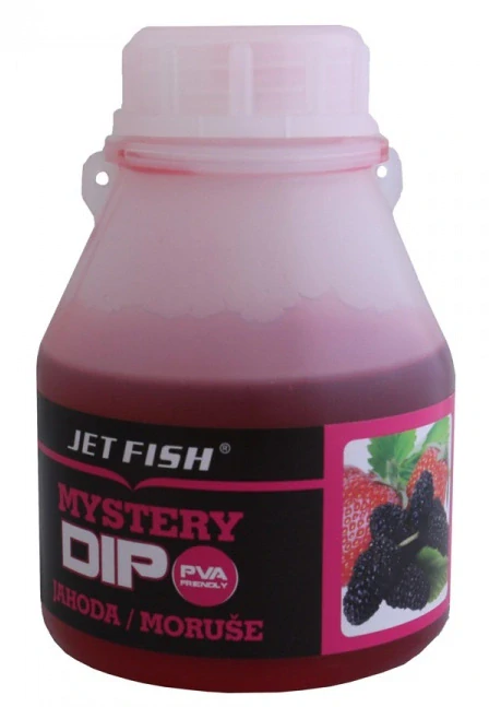 JET FISH Dip Mystery Jahoda Moruše 200ml