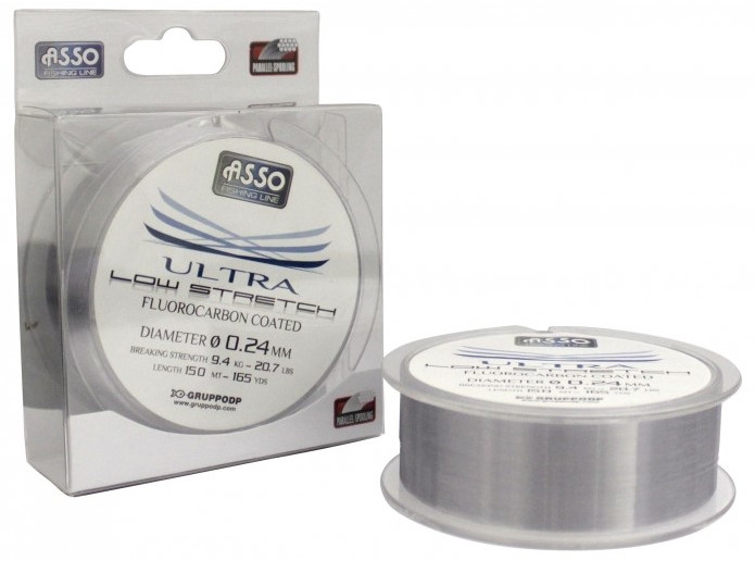 ASSO Vlasec Ultra Low Stretch 150m 0,14mm