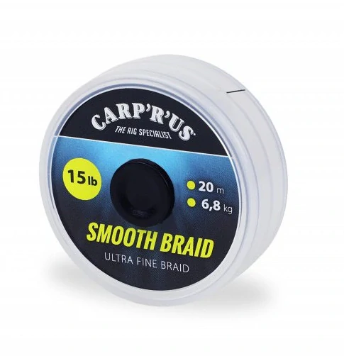 CARP´R´US Návazcová šňůrka Smooth Braid 20m 15lb