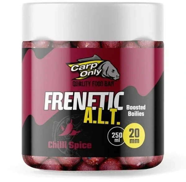 CARP ONLY Dipované boilies Frenetic A.L.T. Chilli Spice 20mm 250ml