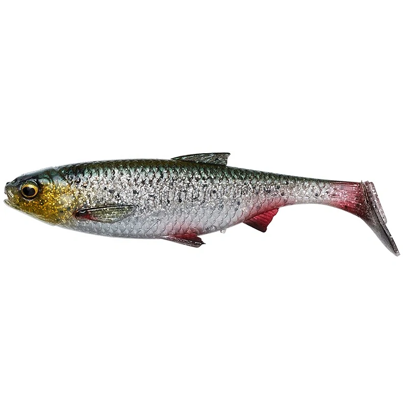 SAVAGE GEAR Gumová nástraha 3D River Roach Green Silver 12cm 17g