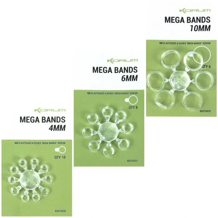 KORUM Mega Bands 6mm