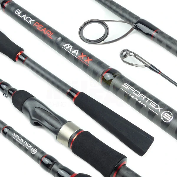 SPORTEX Prut Black Pearl MAXX Ultra Light 210cm 2-9g 2-díl