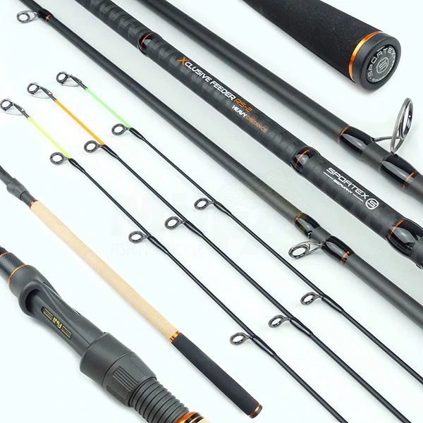 SPORTEX Prut Xclusive Feeder RS-2 Medium Heavy 365cm 93-192g 3-díl