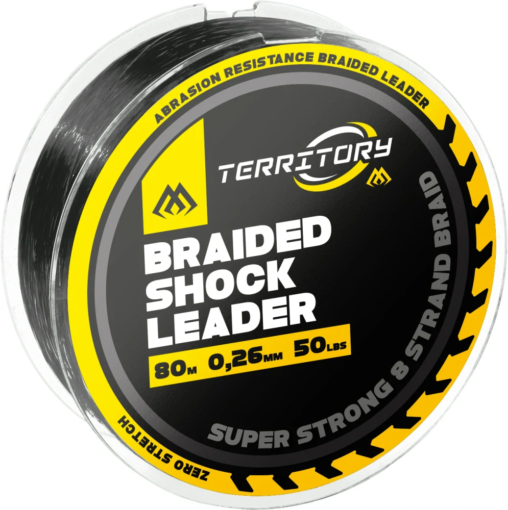 MIKADO Šoková šňůra Braided Shock Leader 60lbs 0.30mm 80m