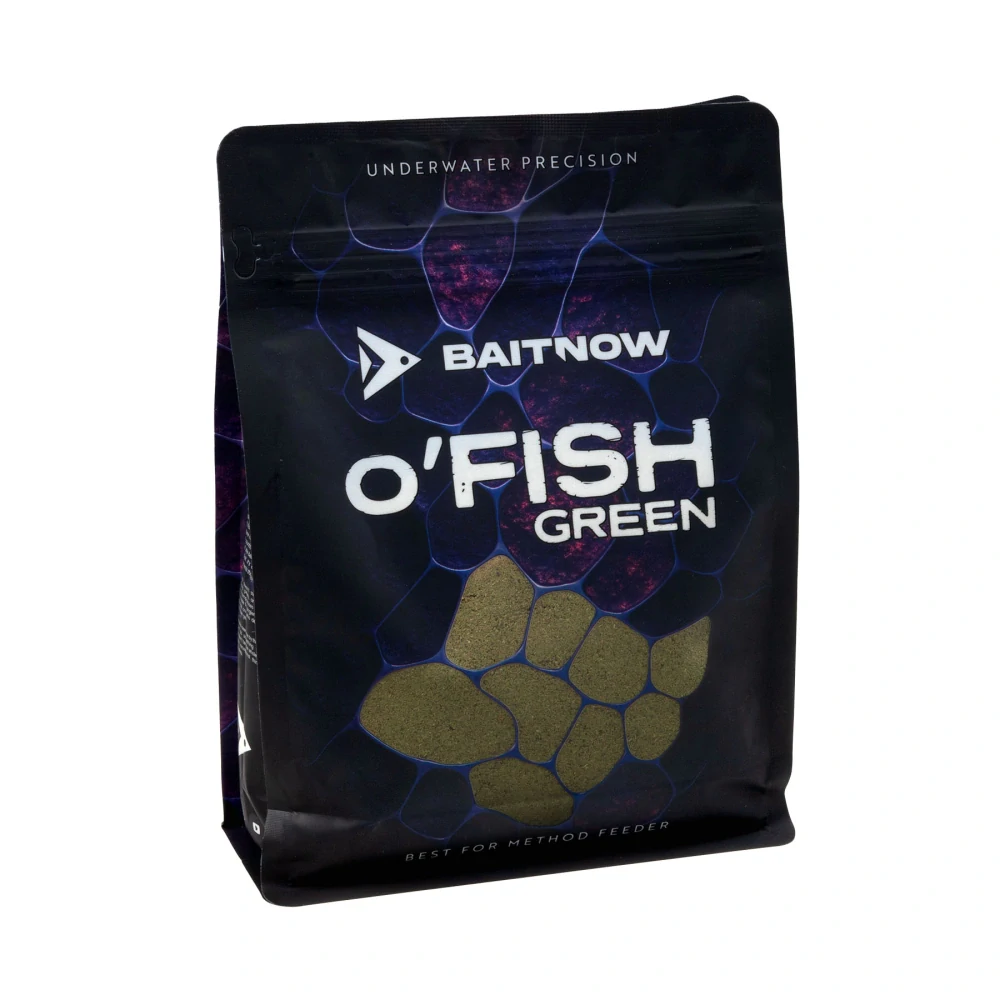 BAITNOW Krmítková směs Method Feeder O´Fish Green 800g