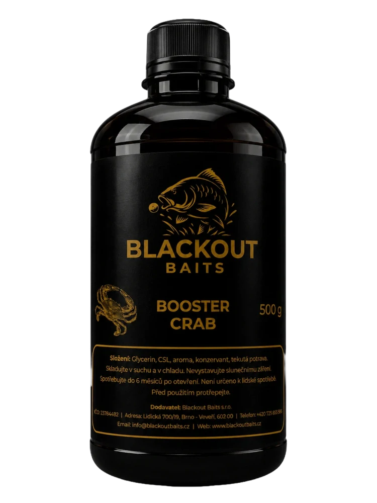 BLACKOUT BAITS Booster Crab 500ml